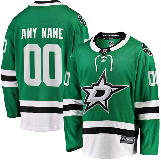 NHL Men's Custom Dallas Stars Breakaway Home Jersey