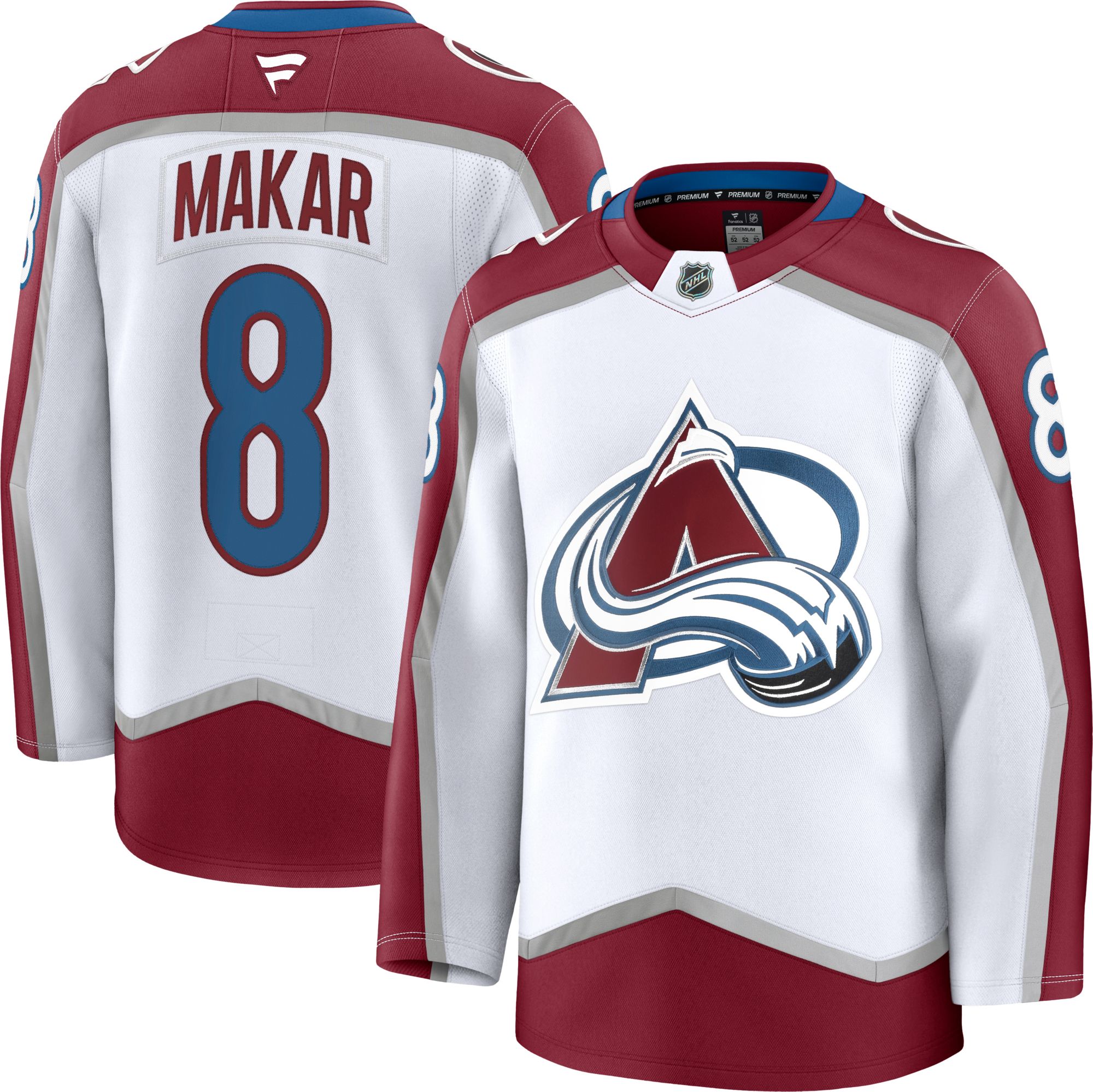 NHL Men's Colorado Avalanche Cale Makar #8 2024-2025 Premium Away Authentic Jersey