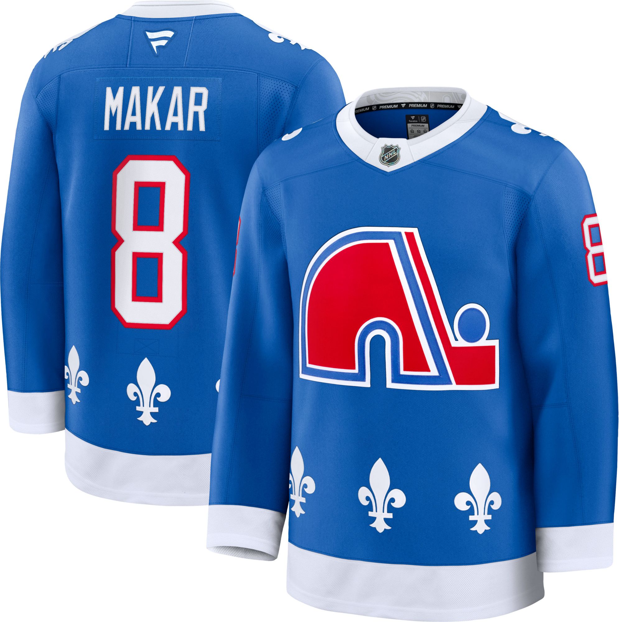 NHL Men's Colorado Avalanche Cale Makar #8 Blue Premium Authentic Alternate Jersey