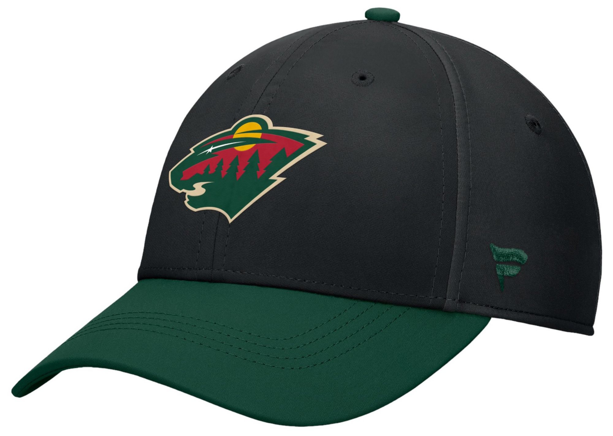 NHL Adult Minnesota Wild 2024 Authentic Pro Pro 2-Tone Flex Hat