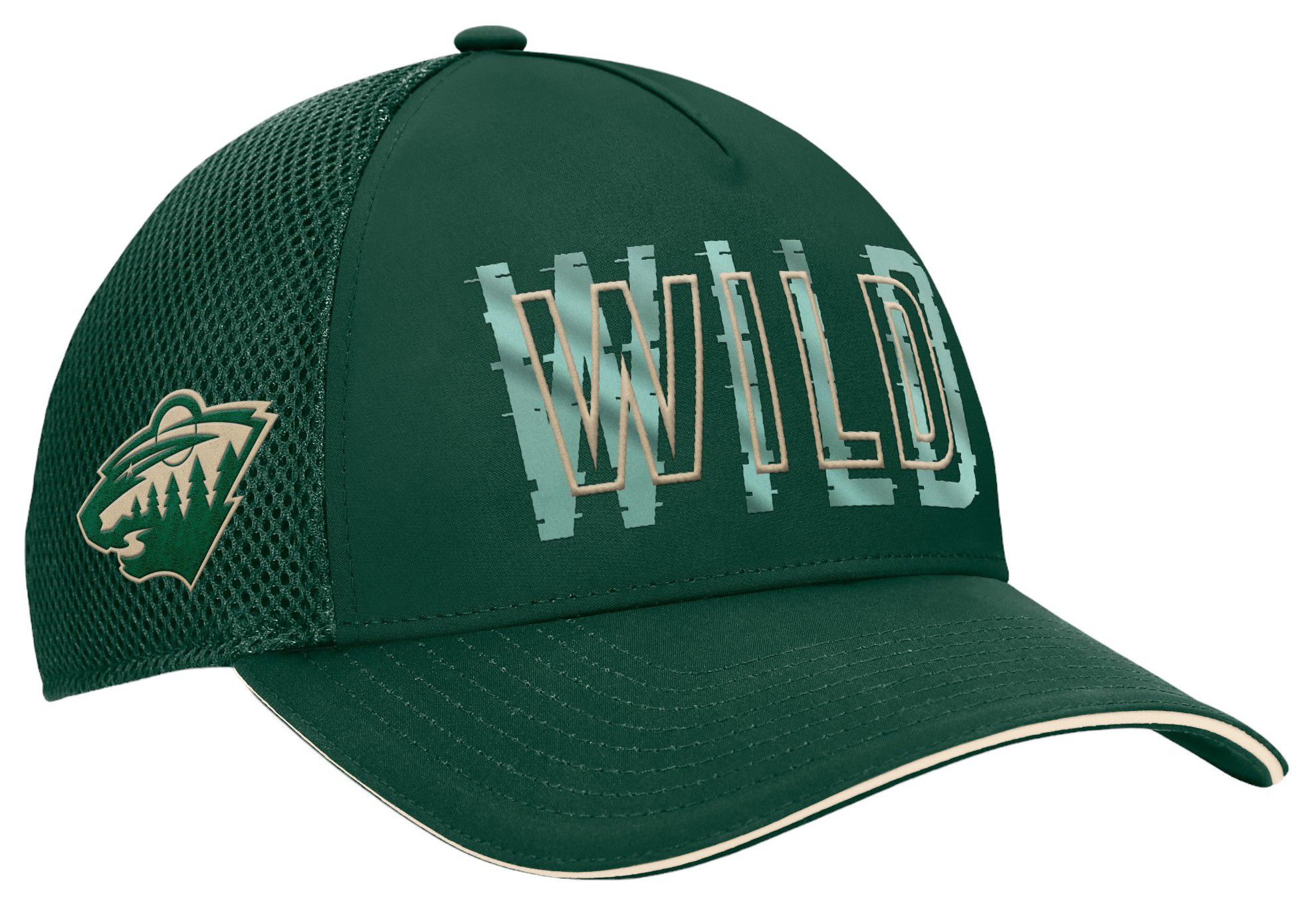 NHL Adult Minnesota Wild 2024 Deke 1 Flex Hat