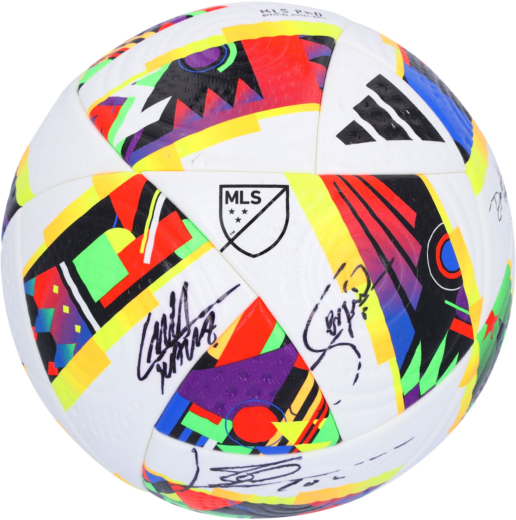 MLS Multi-Player Inter Miami CF Authentic Autographed Soccer Ball