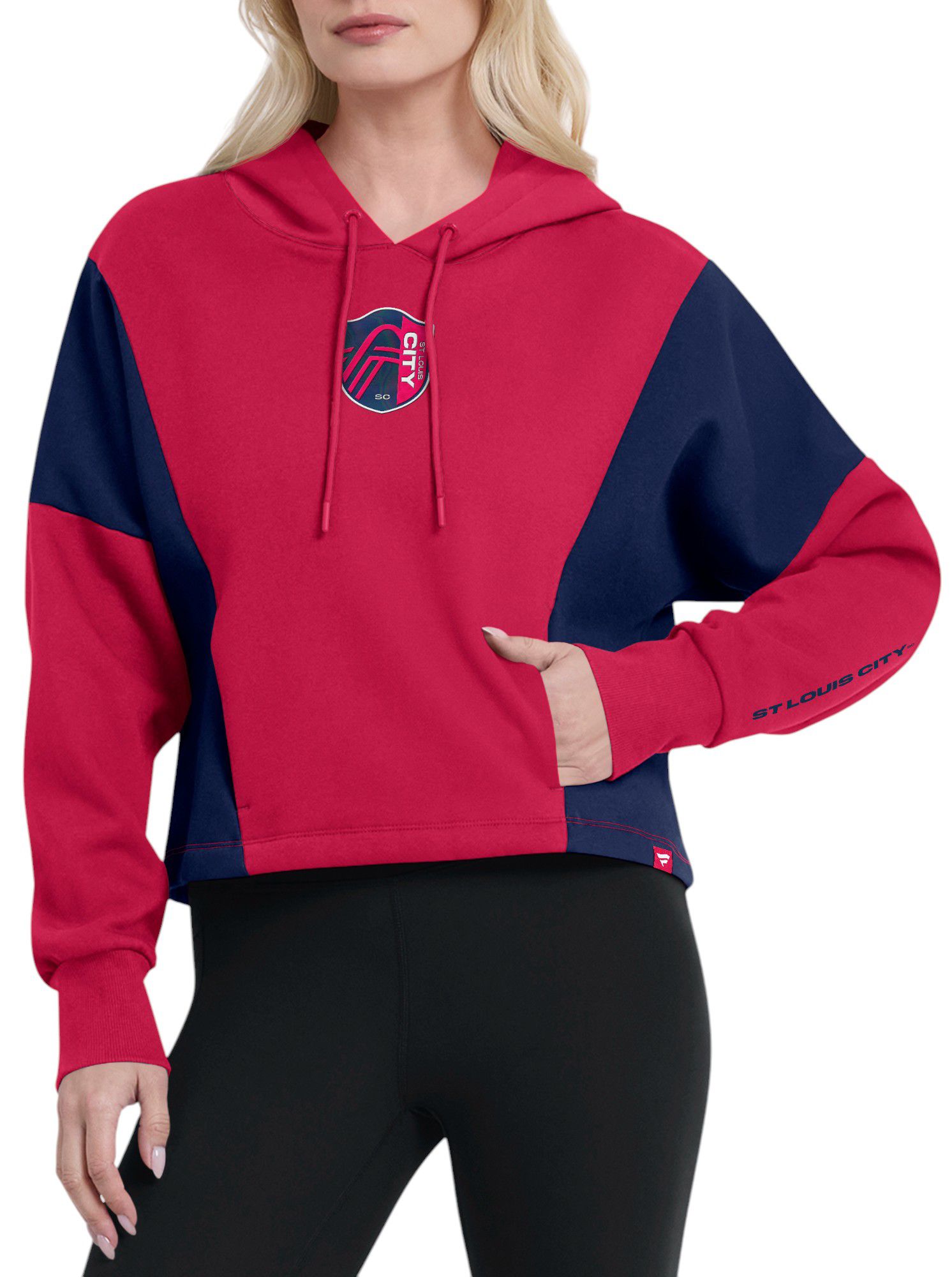 MLS Women's St. Louis City SC Red Legacy Pullover Hoodie