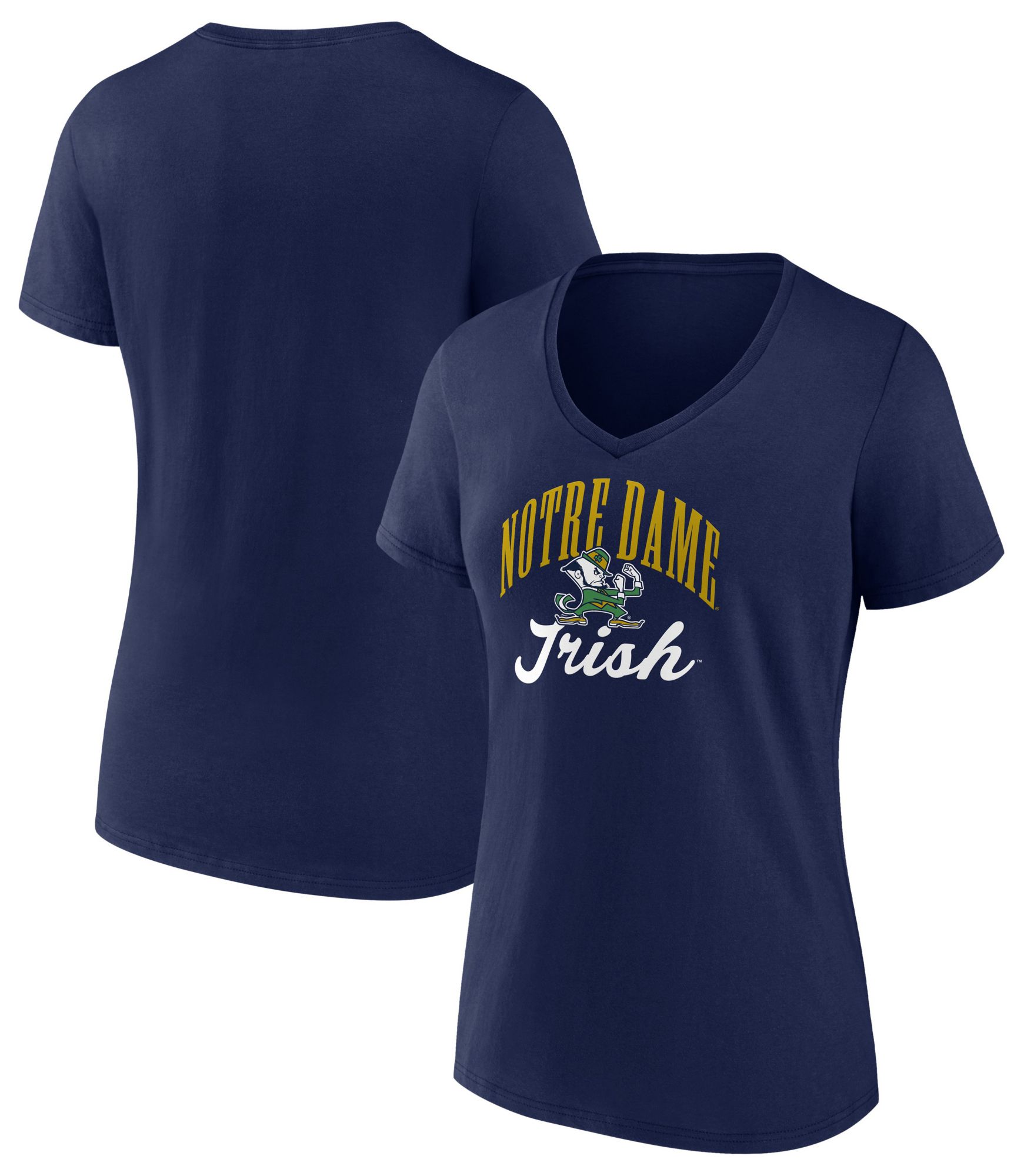 NCAA Women's Notre Dame Fighting Irish Navy Promo T-Shirt