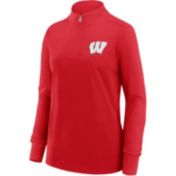 売れ筋商品|||コロシアム カットソー トップス レディース Women's Red Wisconsin Badgers Catalina Hoodie Long Sleeve T-Shirt Red Camiseta Wisconsin Badgers Colosseum Joanna Tie Front manga