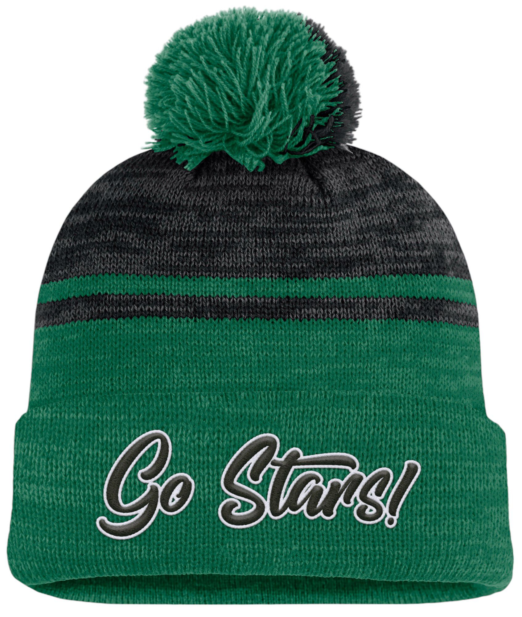 NHL Women's Dallas Stars 2024 Winger Black Pom Beanie