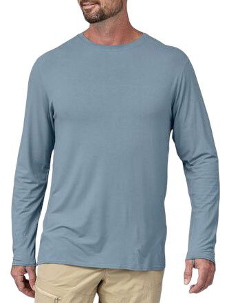 Patagonia Men's Tropic Comfort Natural Crew Sweatshirt, Large, Light Plume Grey