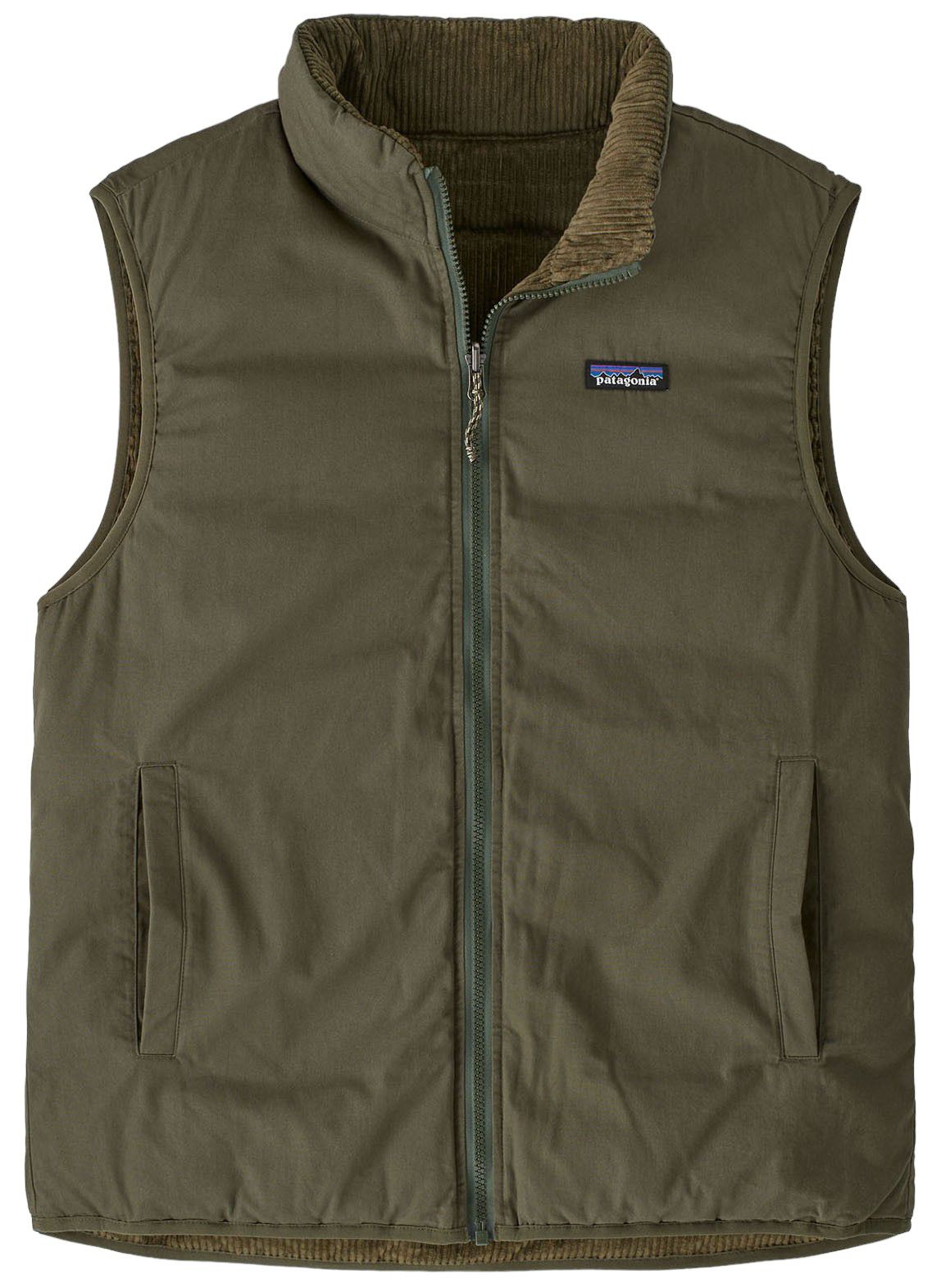 Patagonia Unisex Reversible Cotton Down Vest, Men