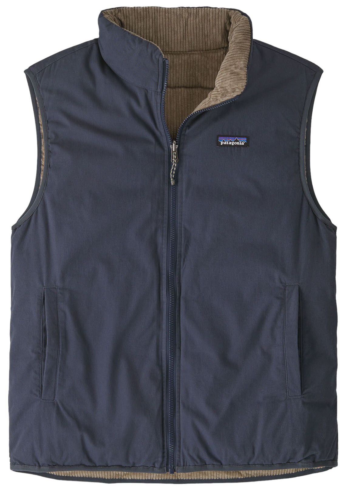 Patagonia Unisex Reversible Cotton Down Vest, Men