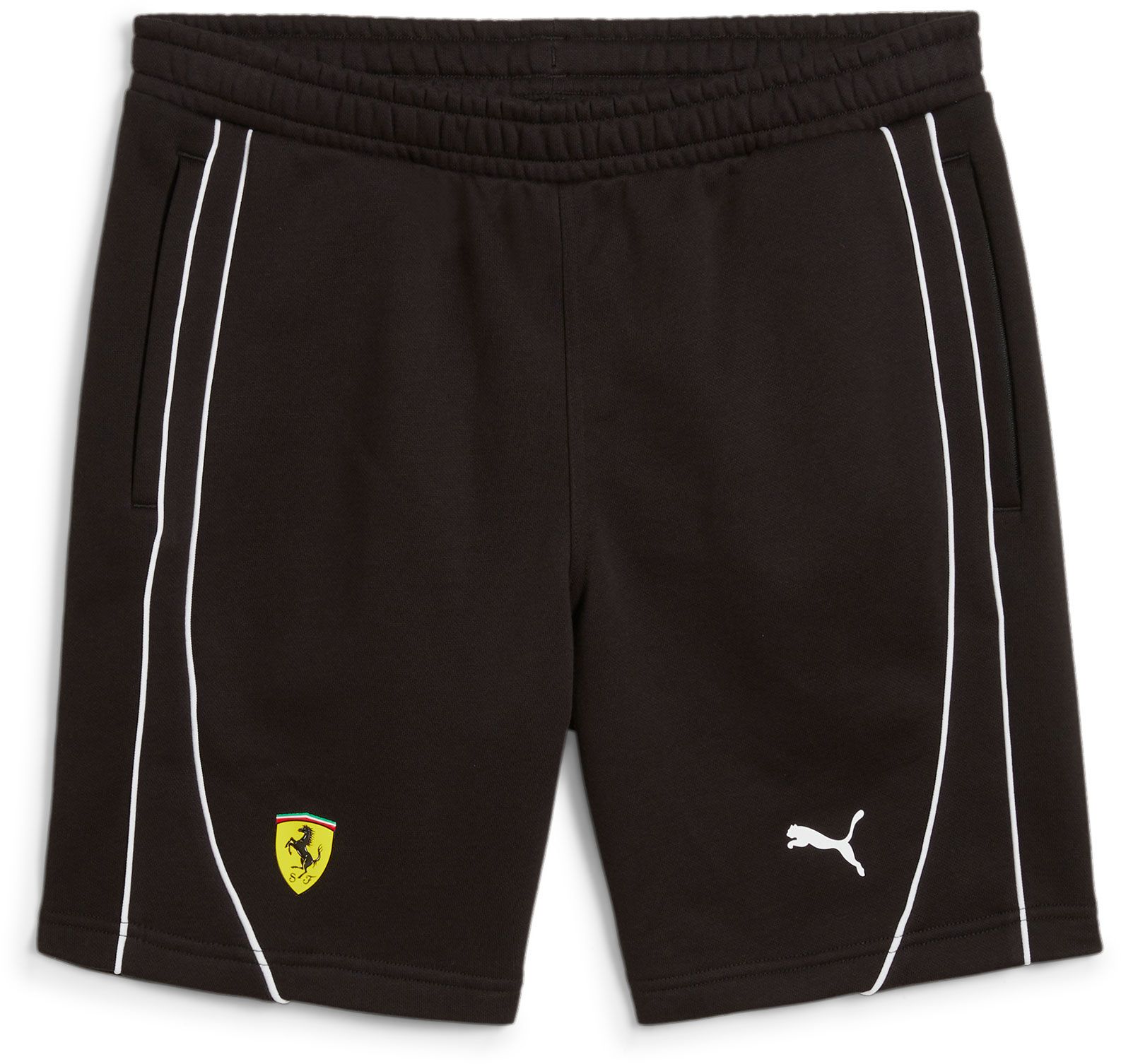 Puma Men's Ferrari Racing Race Black Shorts