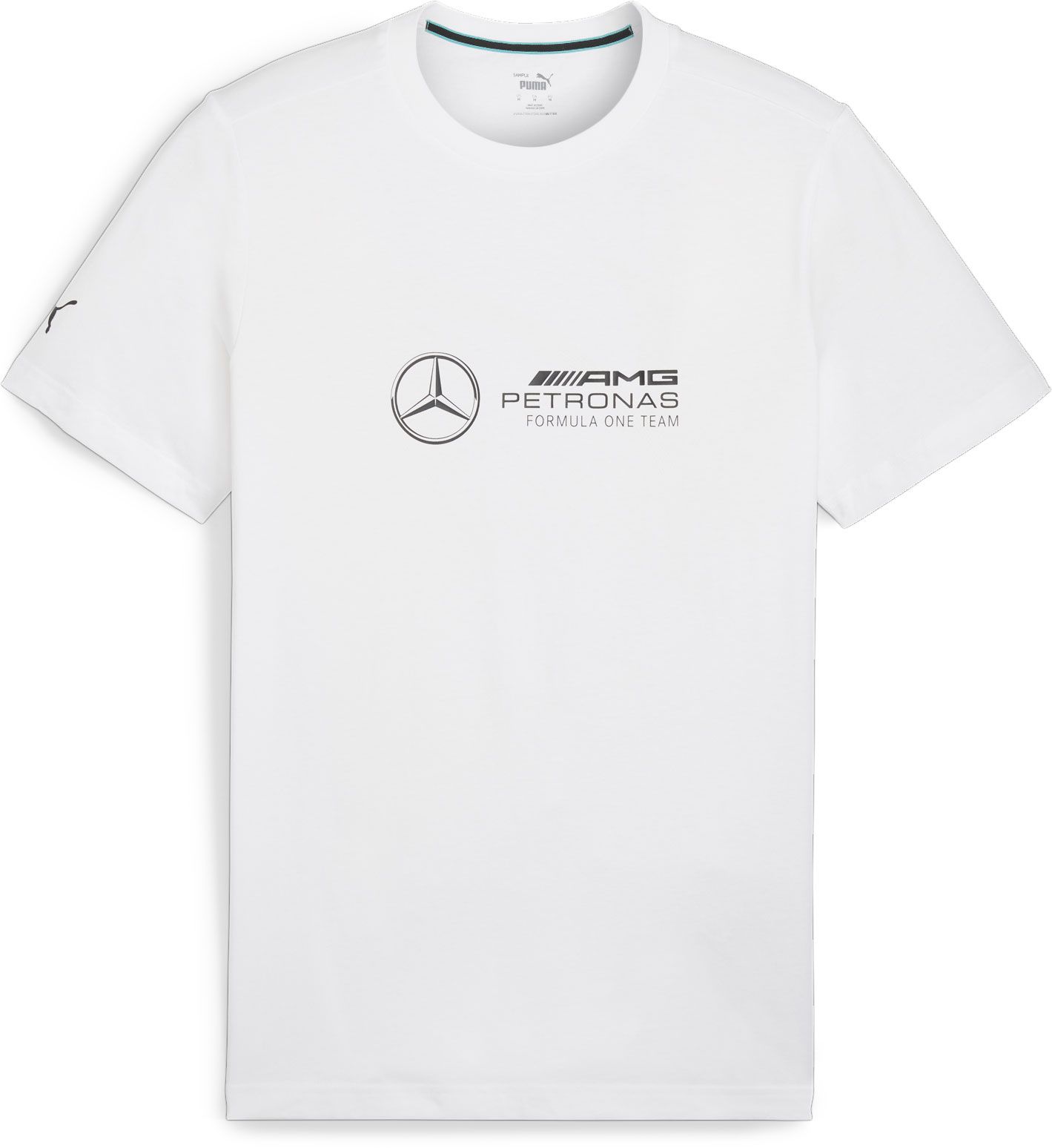 Puma Adult Mercedes Racing White Logo T-Shirt