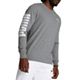 Medium Grey Heather/White