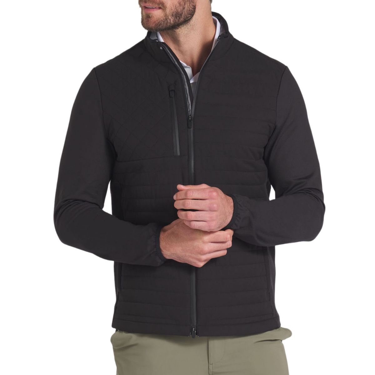 G/FORE Men's Soutache Knit Interlock Tall Trucker Golf Hat | Golf