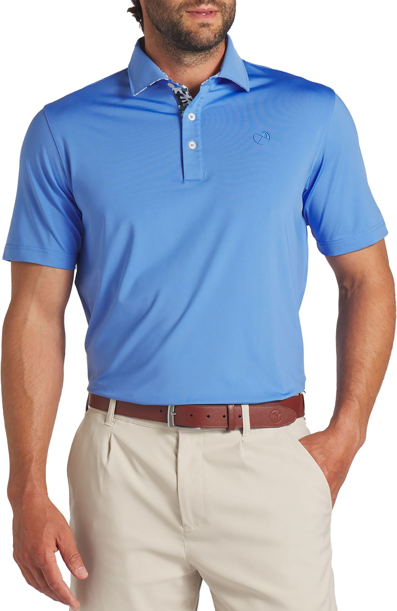 PUMA X Arnold Palmer Men's Floral Trim Golf Polo