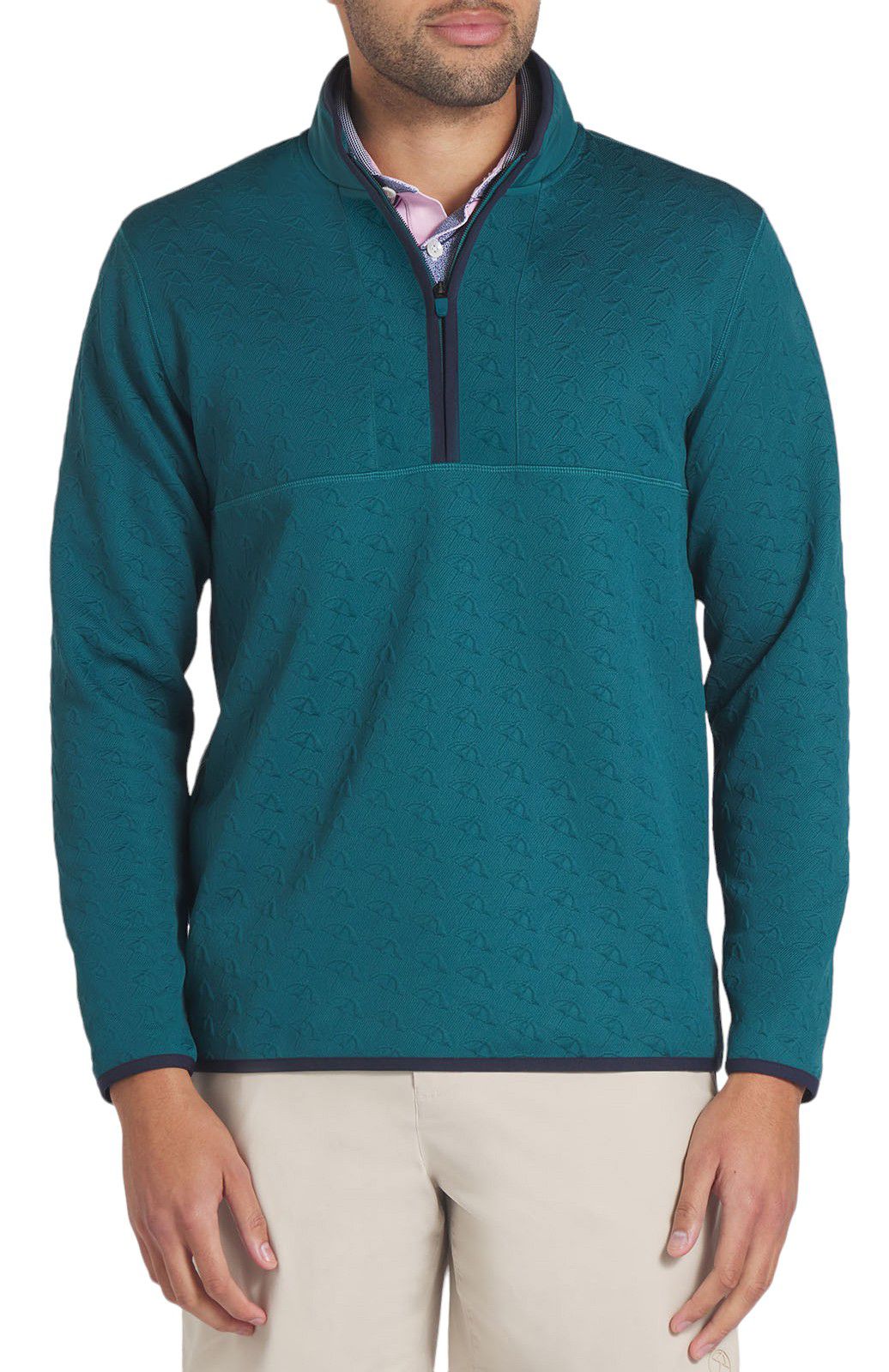 PUMA x Arnold Palmer Men's Jacquard Golf ¼ Zip