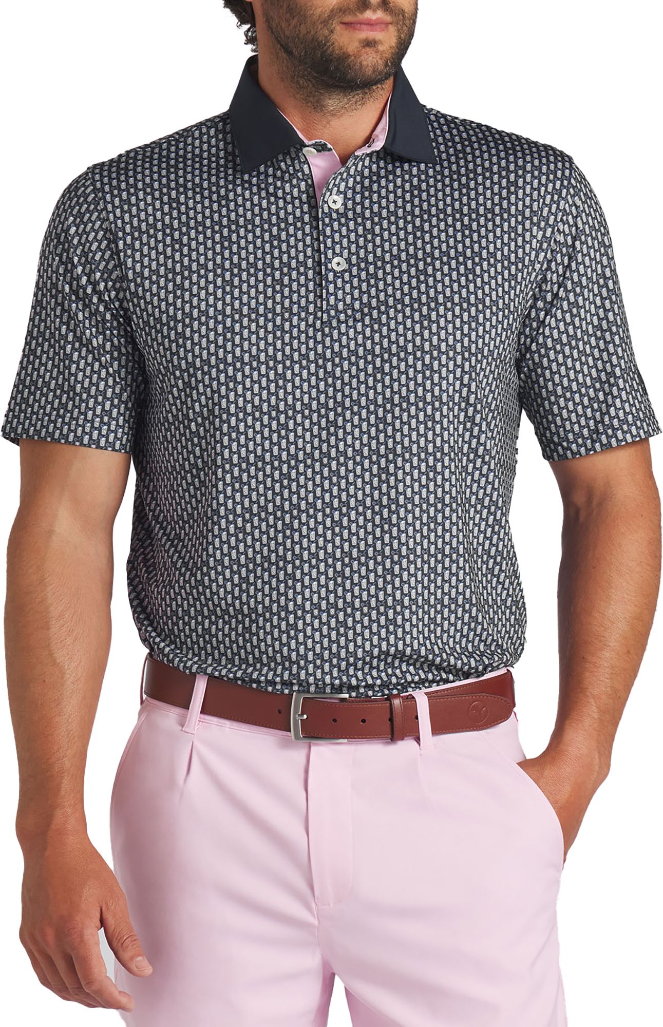 PUMA X Arnold Palmer Men's MATTR Iced Tea Golf Polo