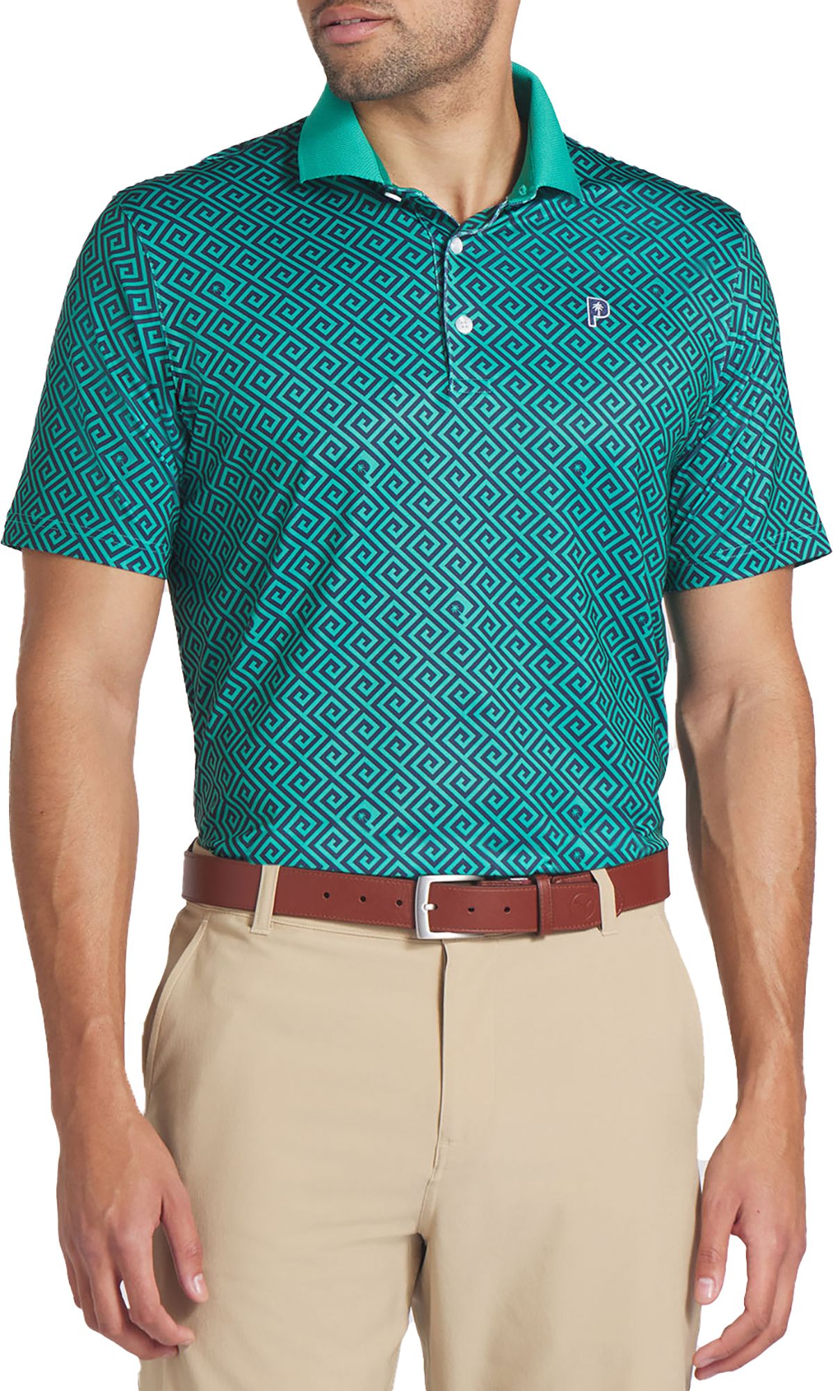 PUMA X PTC Men's Resort Short Sleeve Golf Polo