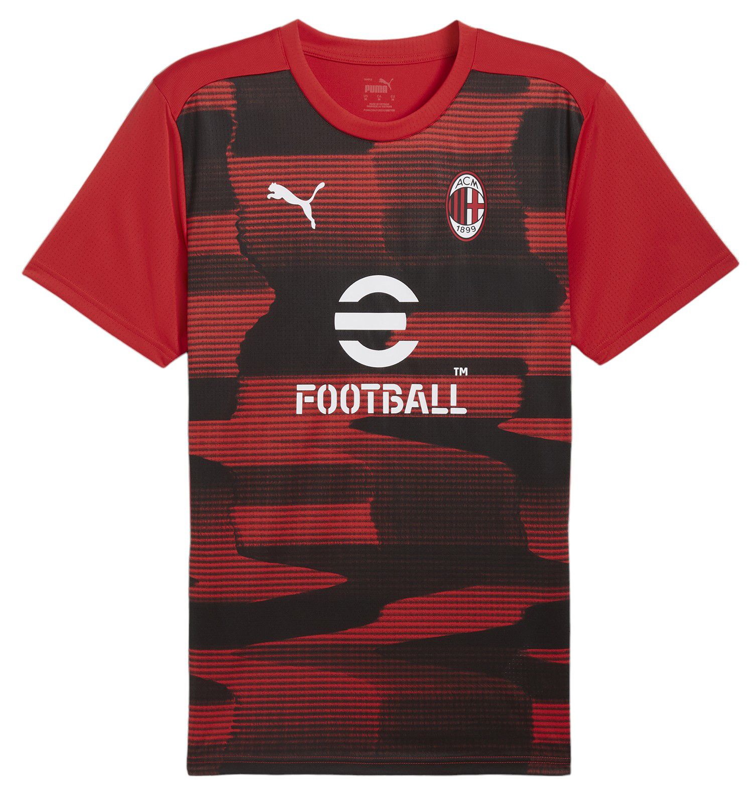 PUMA Adult AC Milan 2024 Red Prematch Jersey