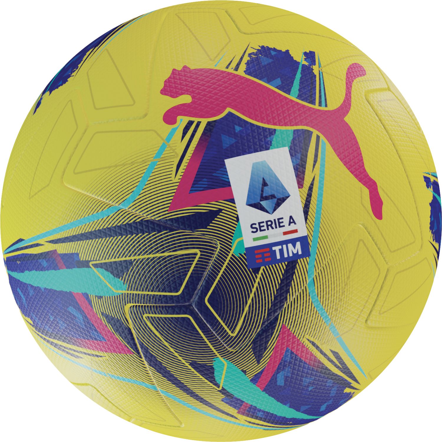 PUMA ORBITA Serie A Fifa Quality Hi-Viz Soccer Ball