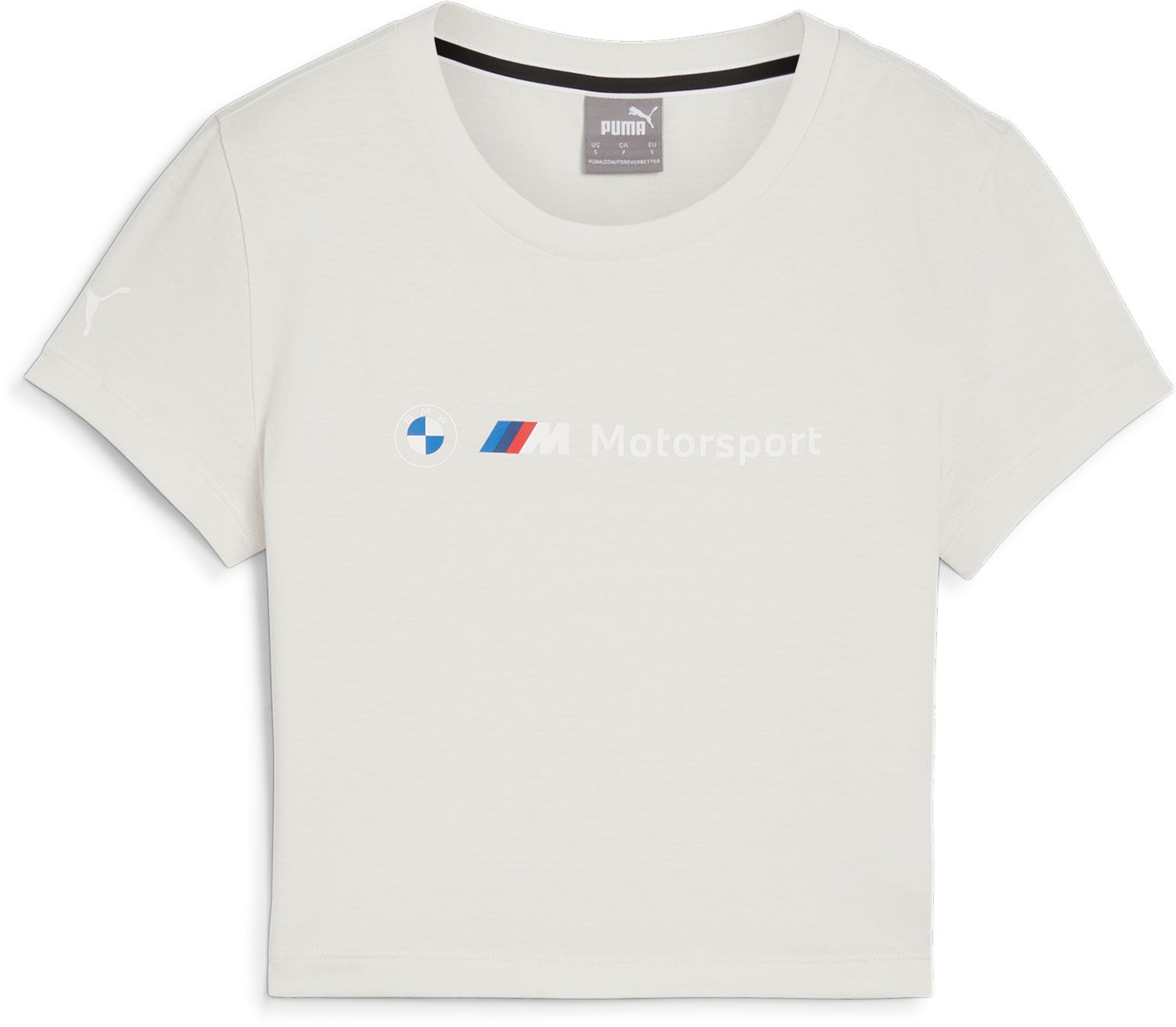 Puma Women's BMW Racing Essential Baby Grey T-Shirt