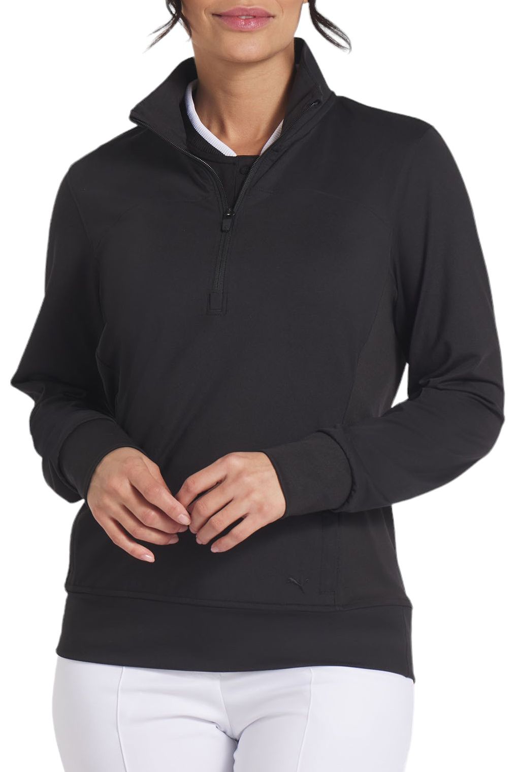 Puma Women's CLOUDSPUN Isla Long Sleeve Golf 1/4 Zip