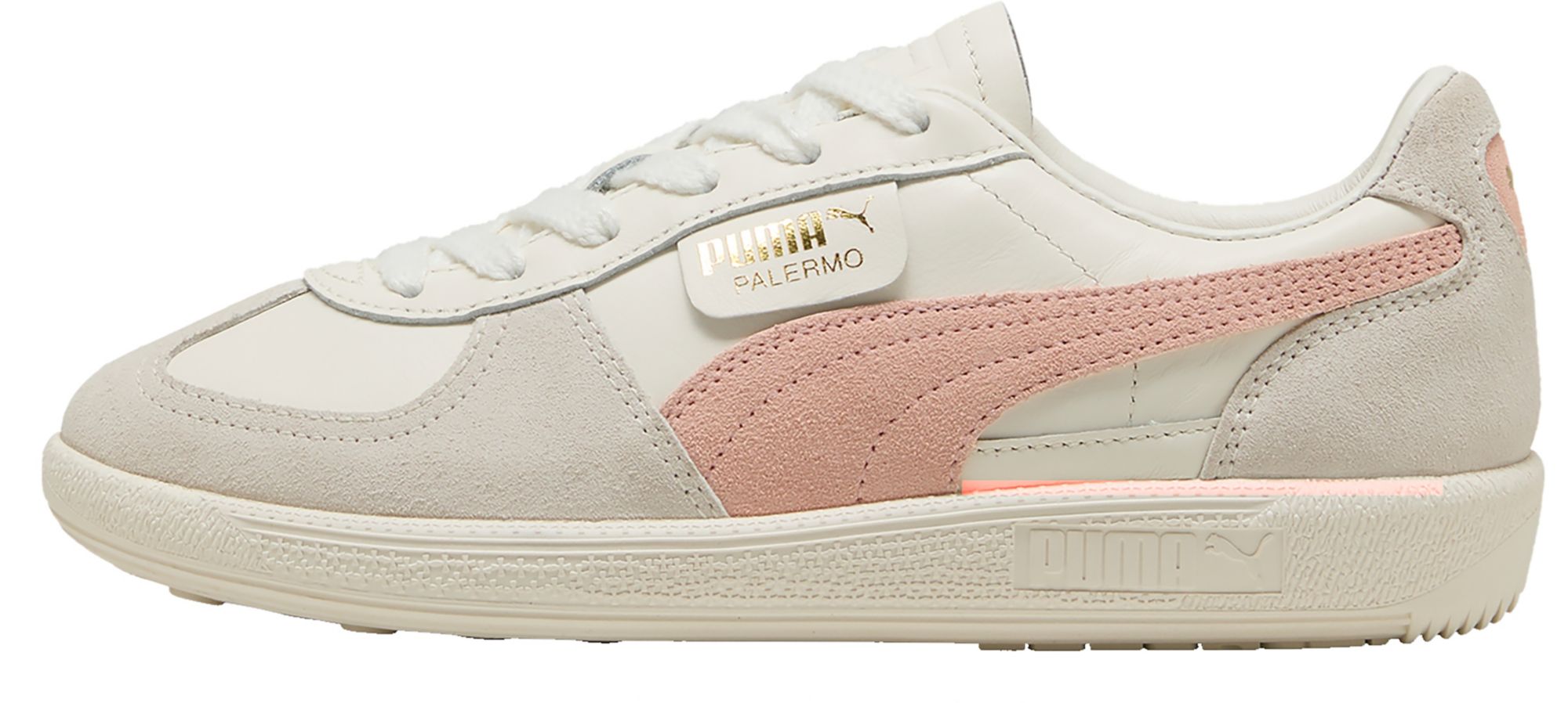 White/Peach Cream