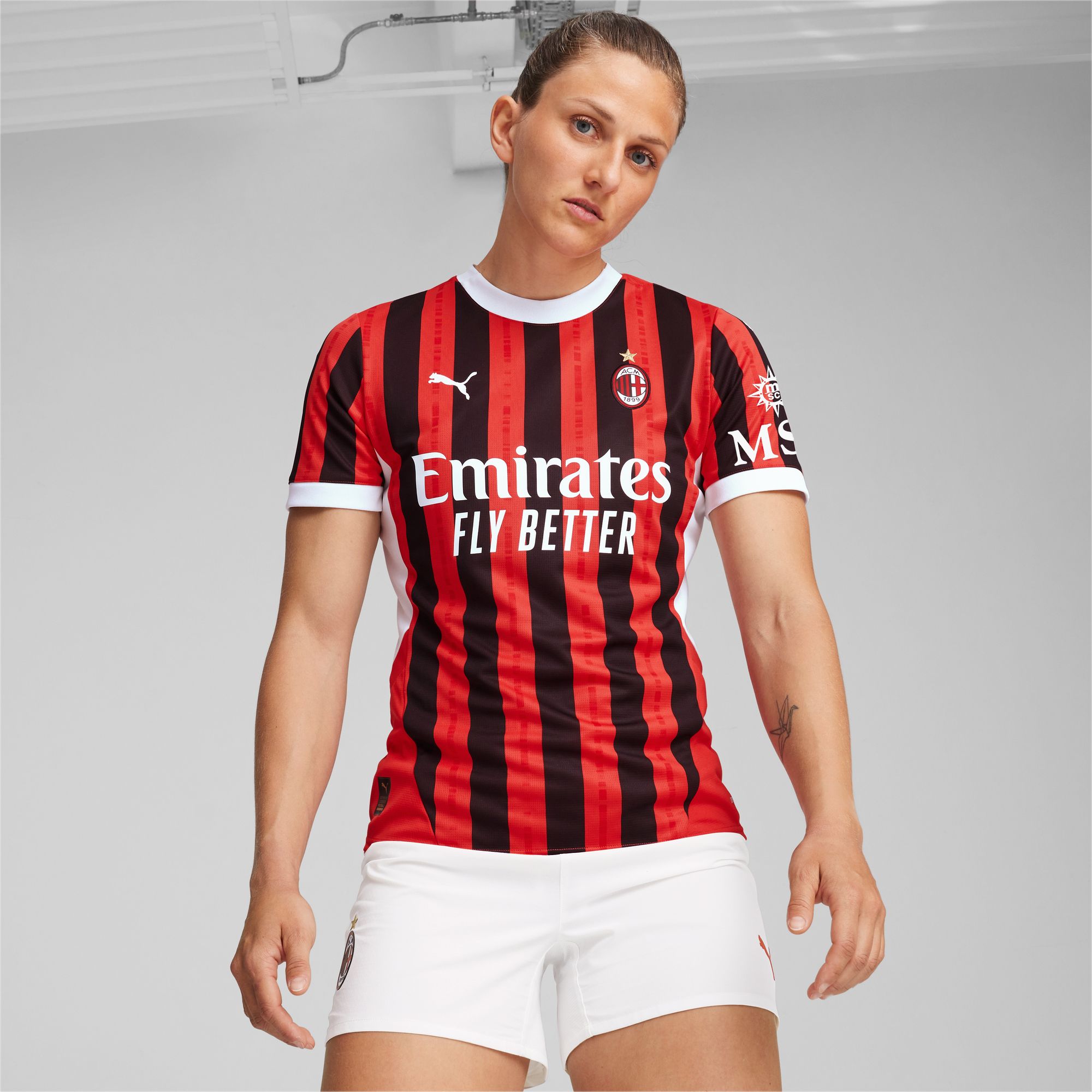 PUMA Women's AC Milan 2024 Home Replica Jersey