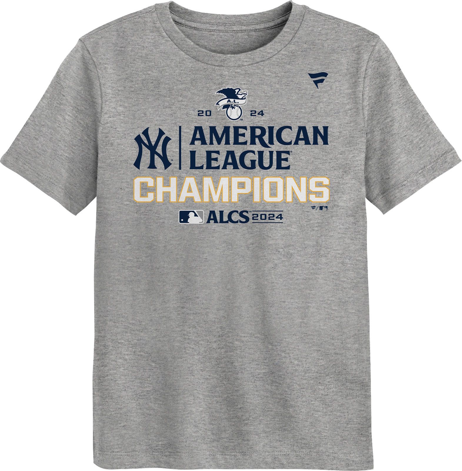 MLB Team Apparel 2024 ALCS Champions Little Kids' New York Yankees Locker Room T-Shirt