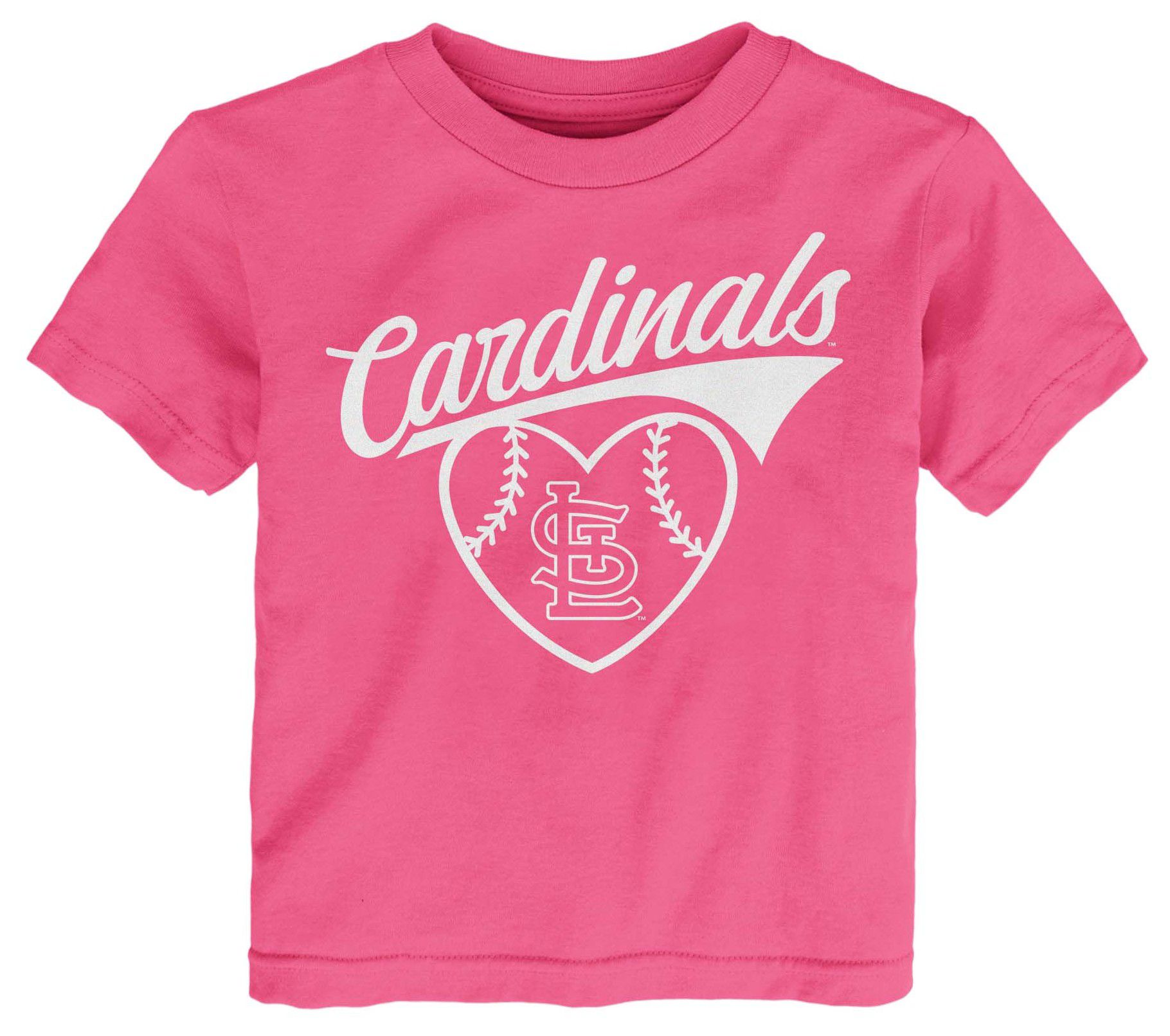 MLB Toddler St. Louis Cardinals Pink Homerun T-Shirt