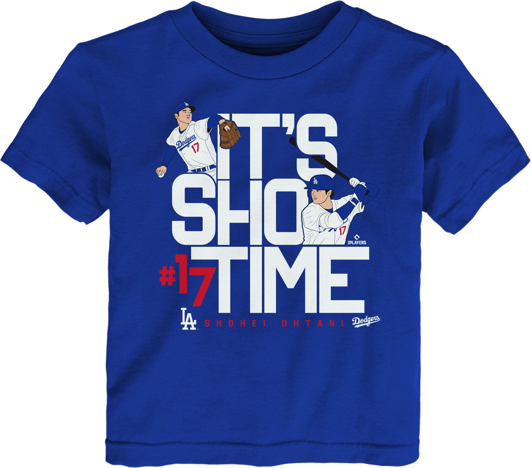 MLB Team Apparel Toddler Los Angeles Dodgers Shohei Ohtani Blue T-Shirt