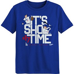 MLB Team Apparel Youth Los Angeles Dodgers Shohei Ohtani Blue T-Shirt