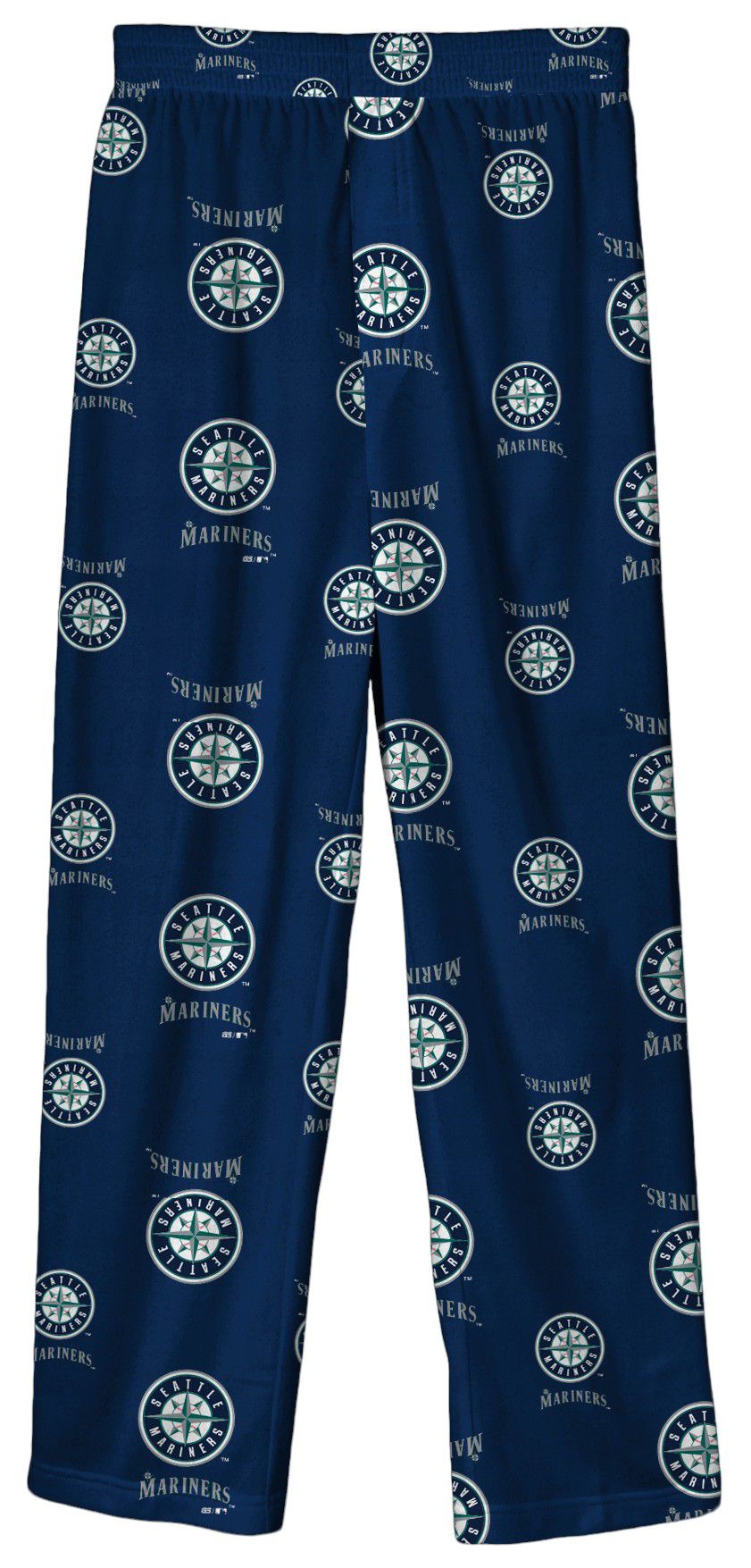 MLB Team Apparel Youth Seattle Mariners Navy Sleep Pants