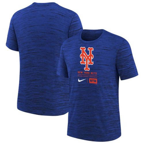 ウェア NIKE / MLB NEW YORK METS B.B GAME SHIRTS Men's New York Mets Nike Royal Authentic Collection Velocity