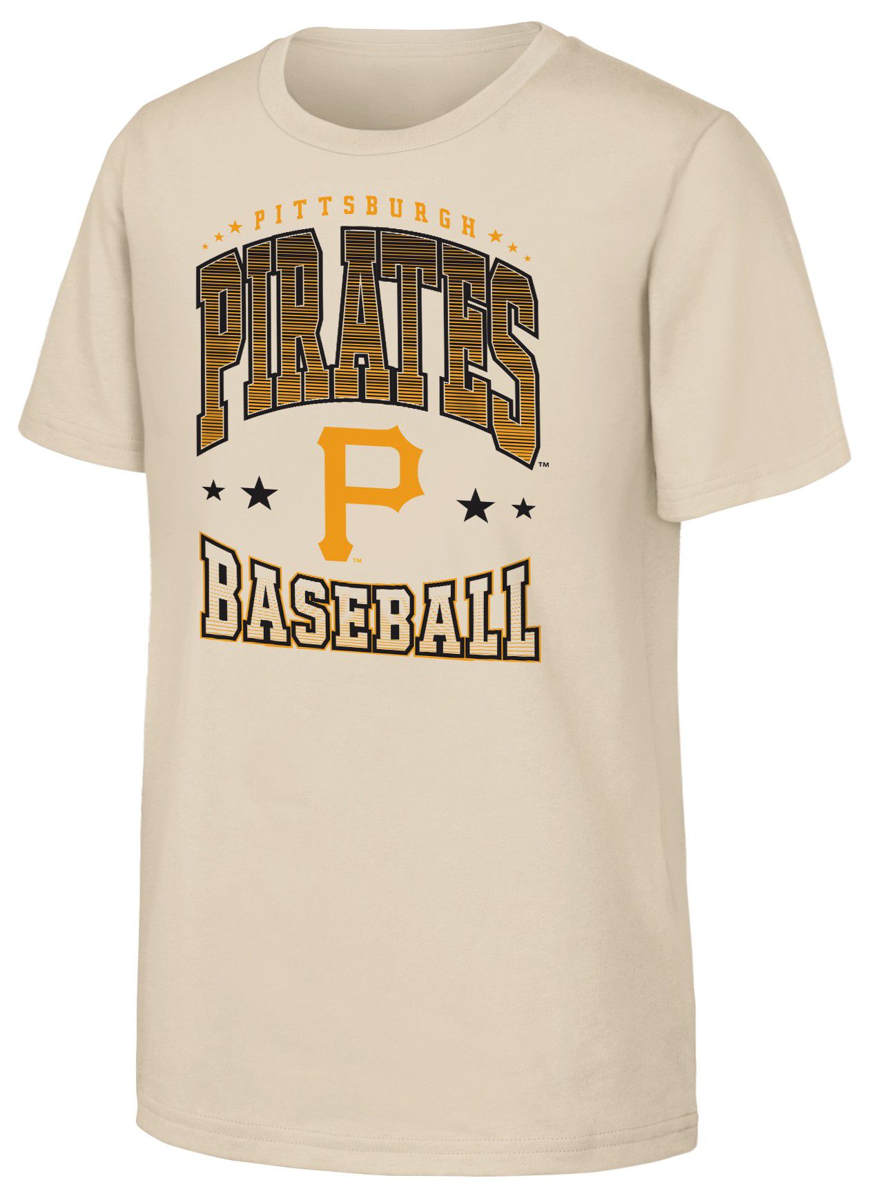 MLB Youth Pittsburgh Pirates Batter's Box Tan T-Shirt