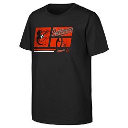 MLB Team Apparel Youth Baltimore Orioles Black Multi Hit T-Shirt