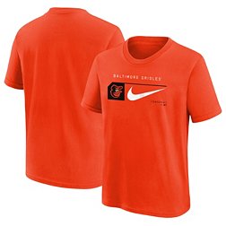 Nike Youth Baltimore Orioles Orange Swoosh Lock T-Shirt