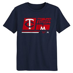 MLB Team Apparel Little Kids' Minnesota Twins Navy Multi Hit T-Shirt