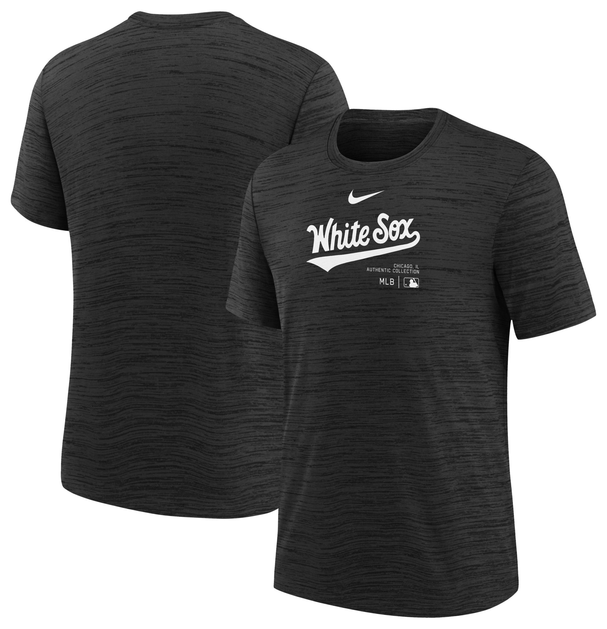 Nike Youth Chicago White Sox Black Practice T-Shirt