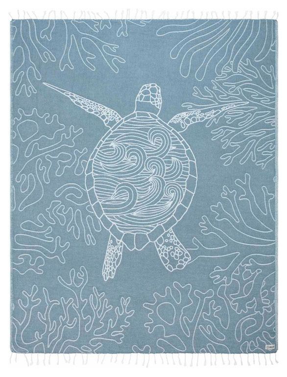Sand Cloud Sea Turtle Reef Towel