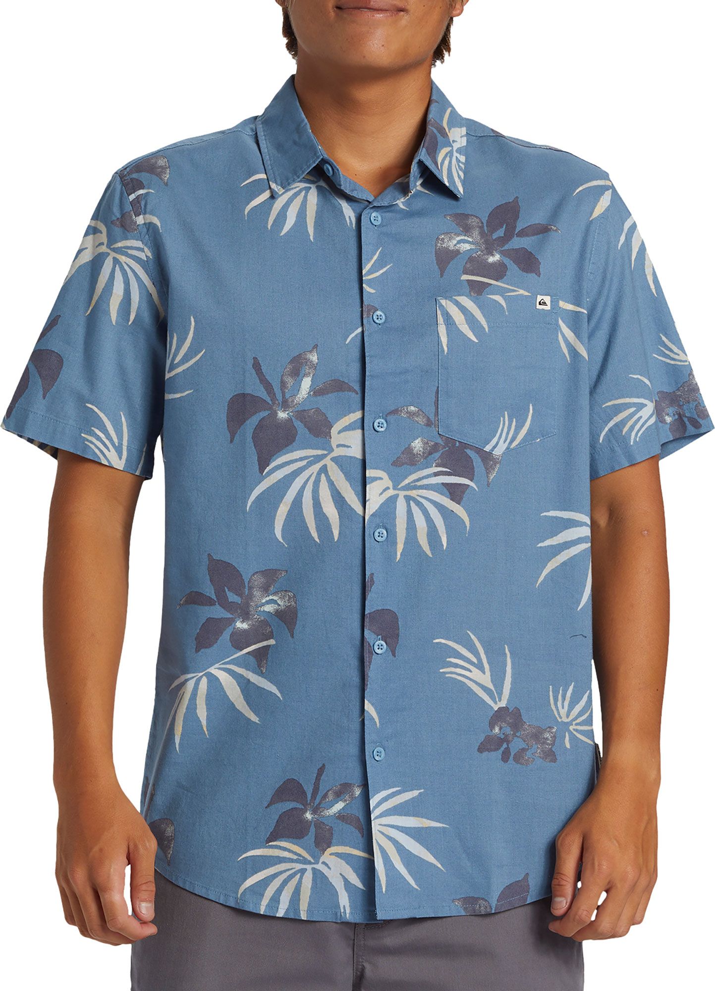 Quiksilver Men's Apero Classic Short Sleeve Pocket Shirt