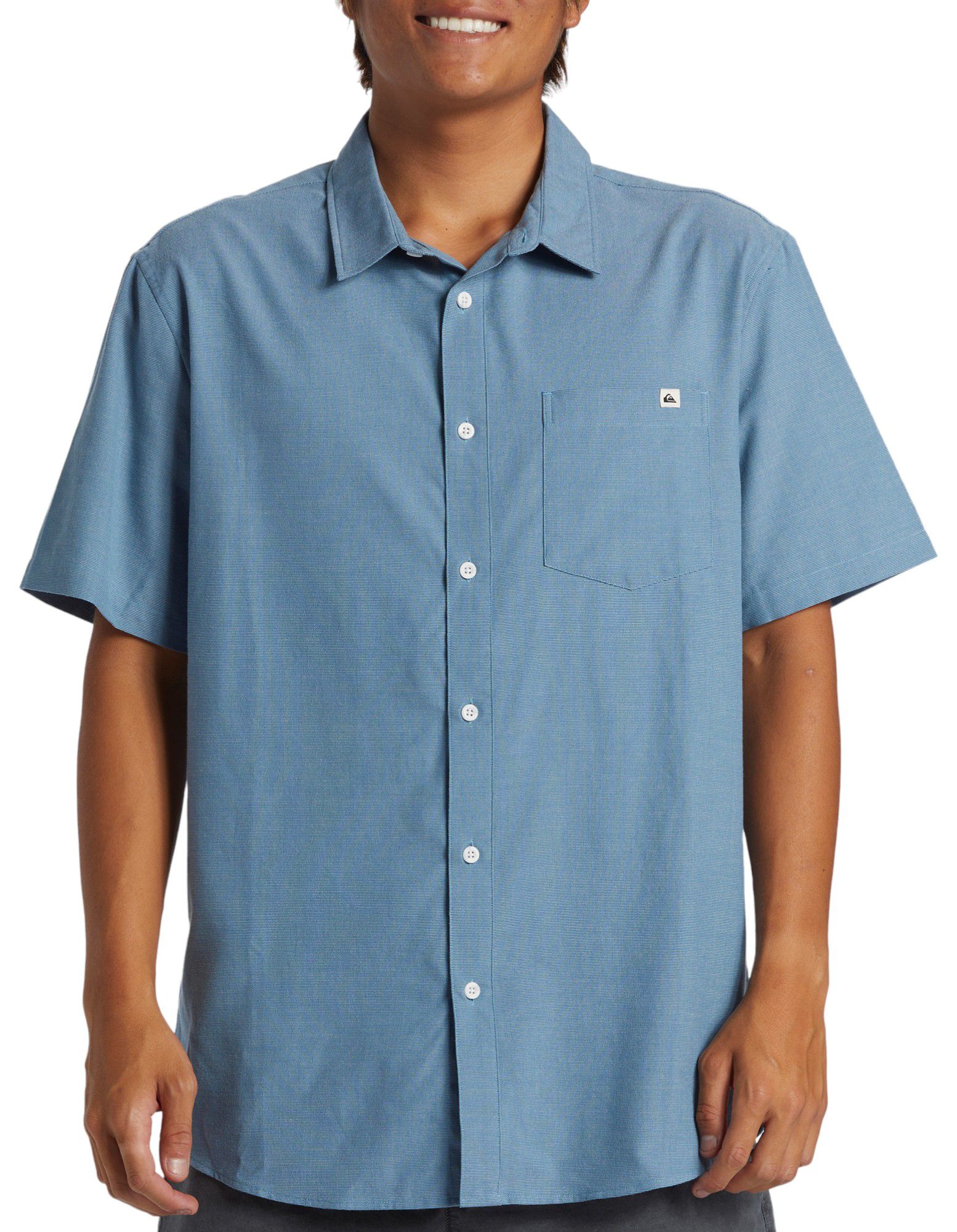 Quiksilver Men's Shoreline Classic Short Sleeve Woven Shirt