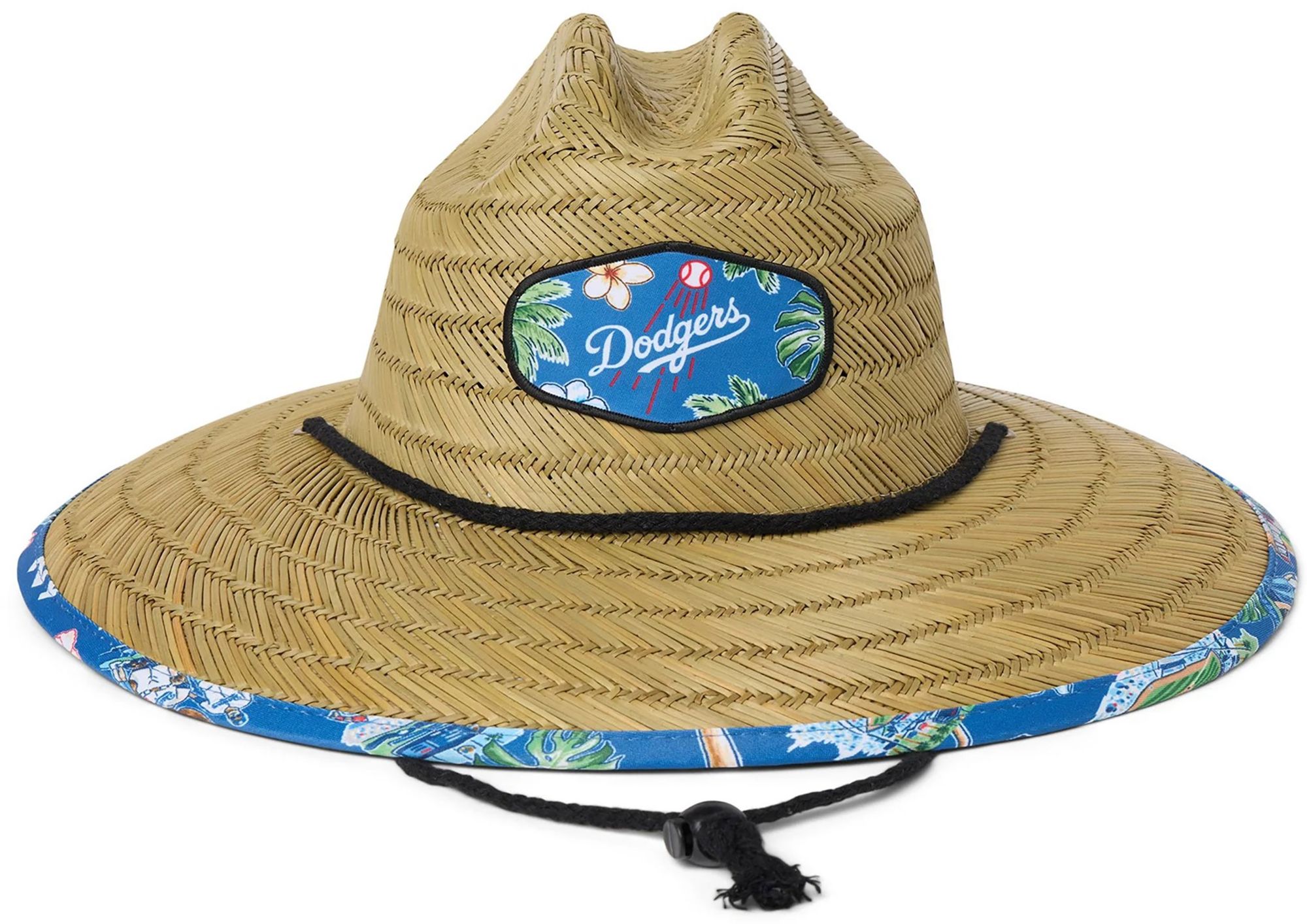 Reyn Spooner Adult Los Angeles Dodgers Tan Scenic Straw Hat