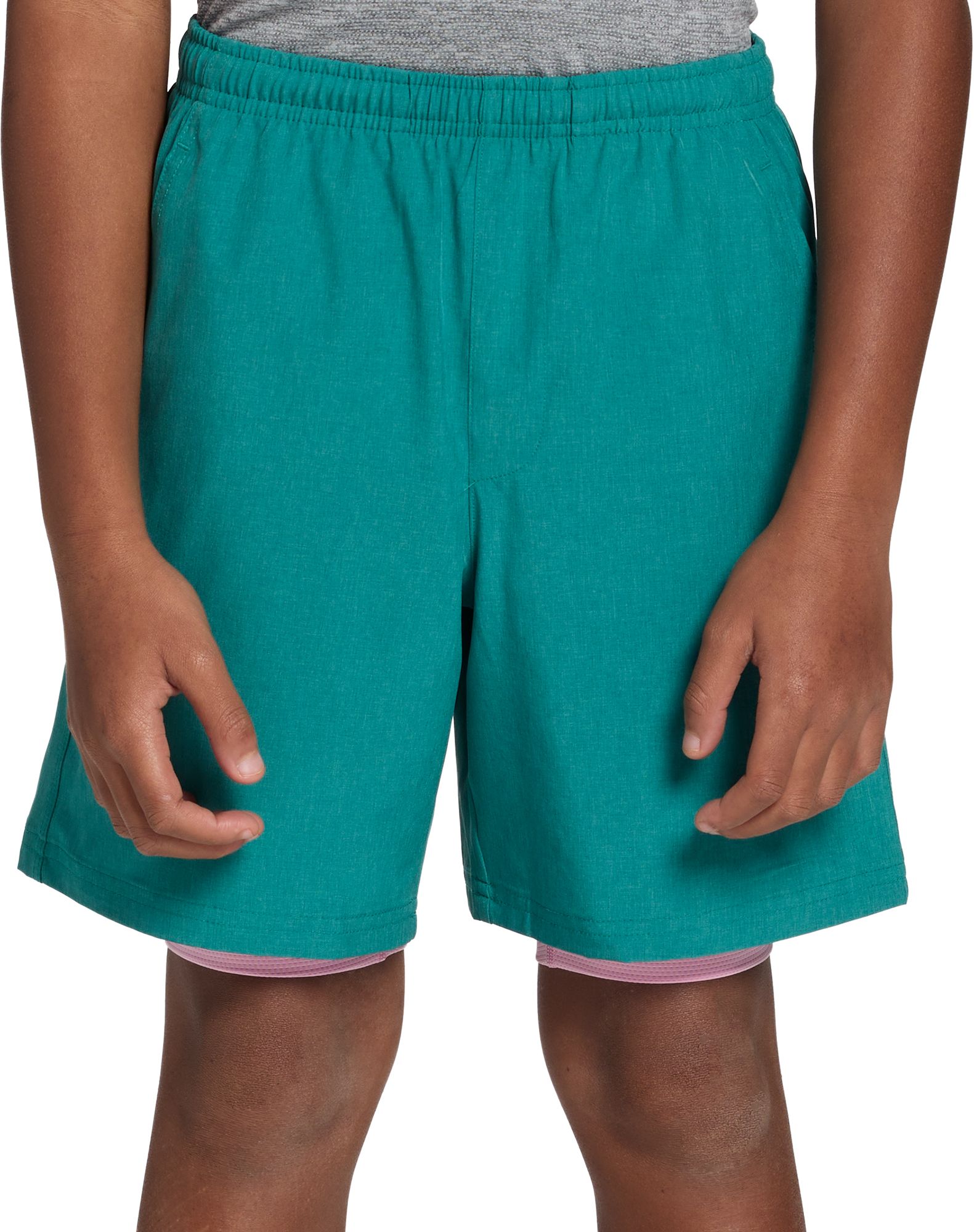 DSG Boys' 2-in-1 Agility Shorts