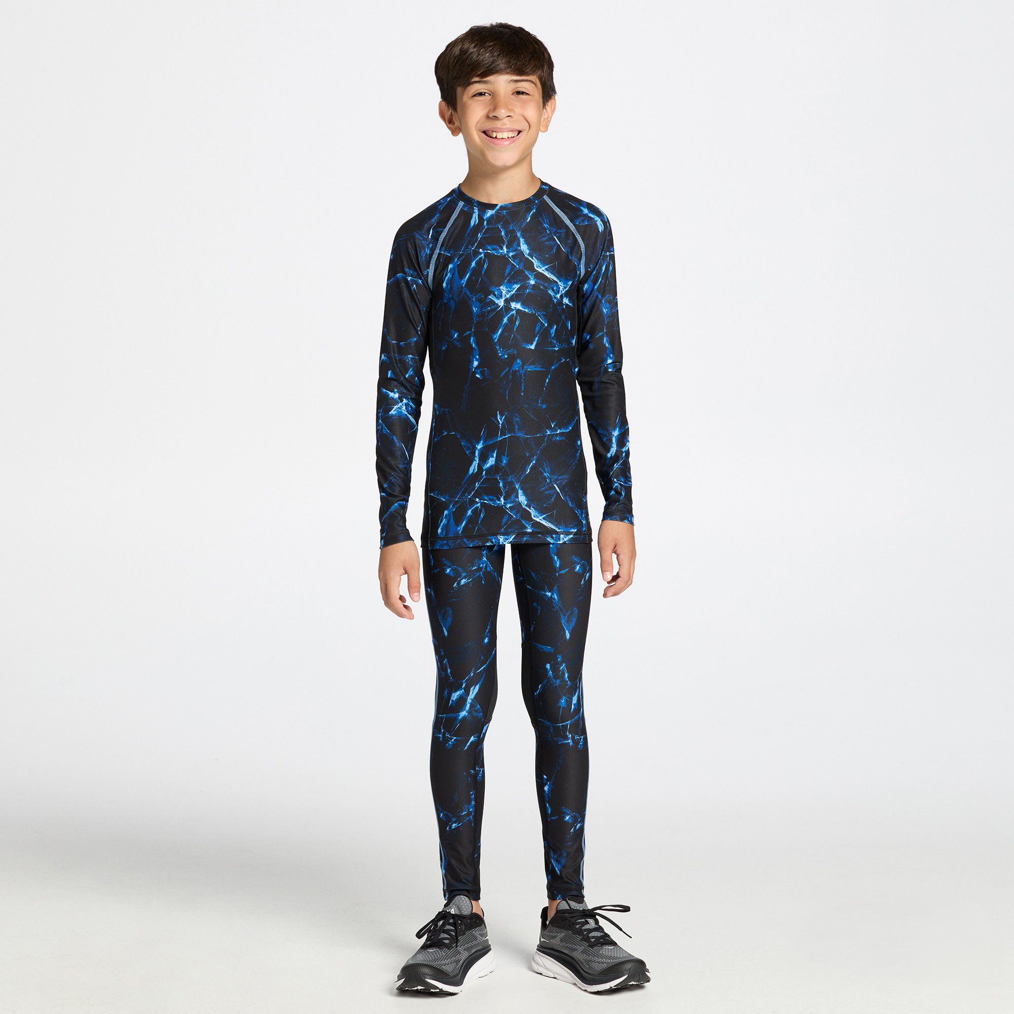 DSG Boys' Compression Full Length Tights