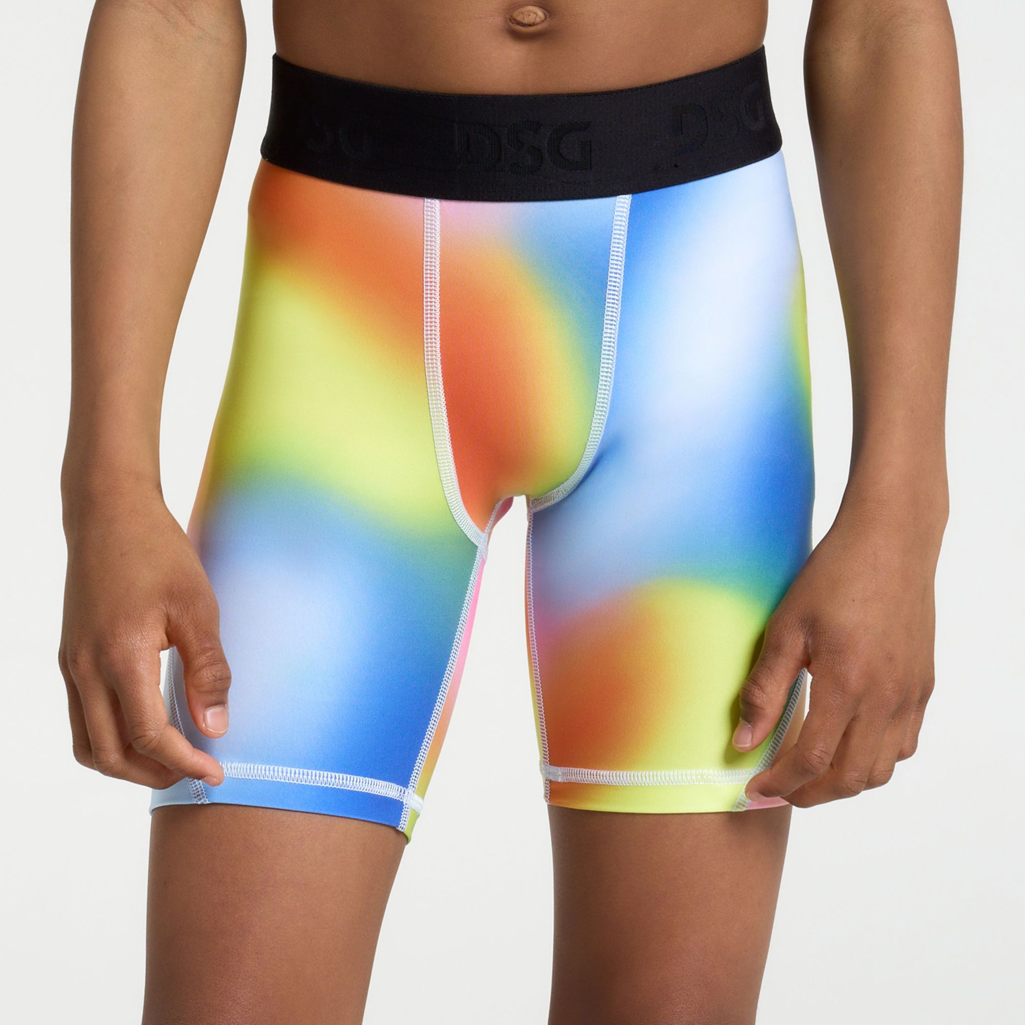 DSG Boys' Printed Compression Shorts