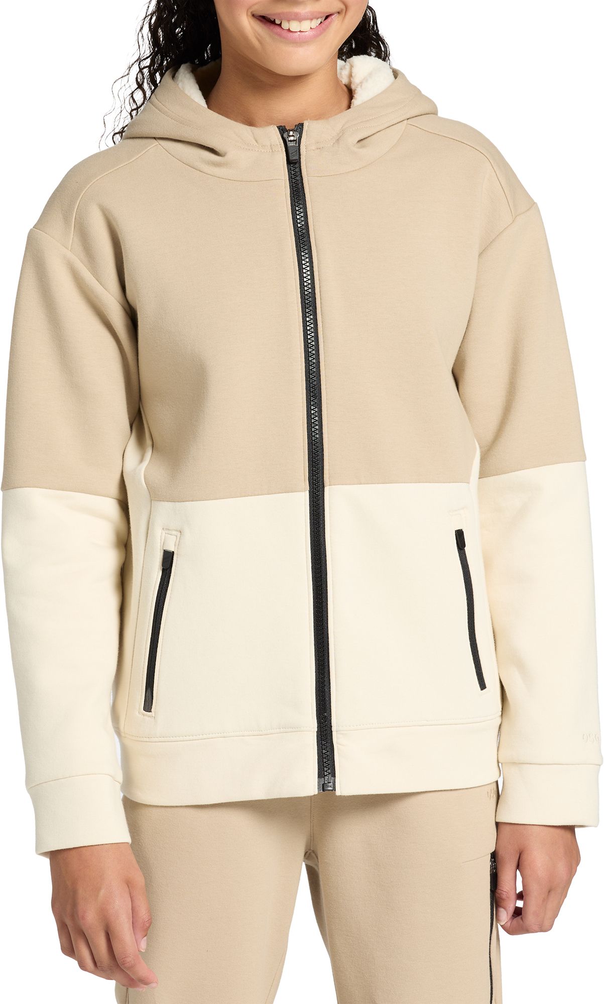 DSG Youth Sport Fleece Sherpa Jacket