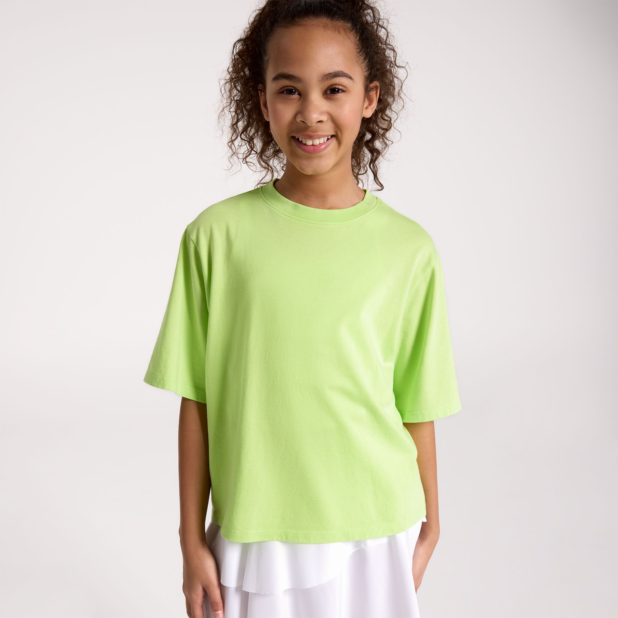 DSG Girls' Cotton Graphic Tee