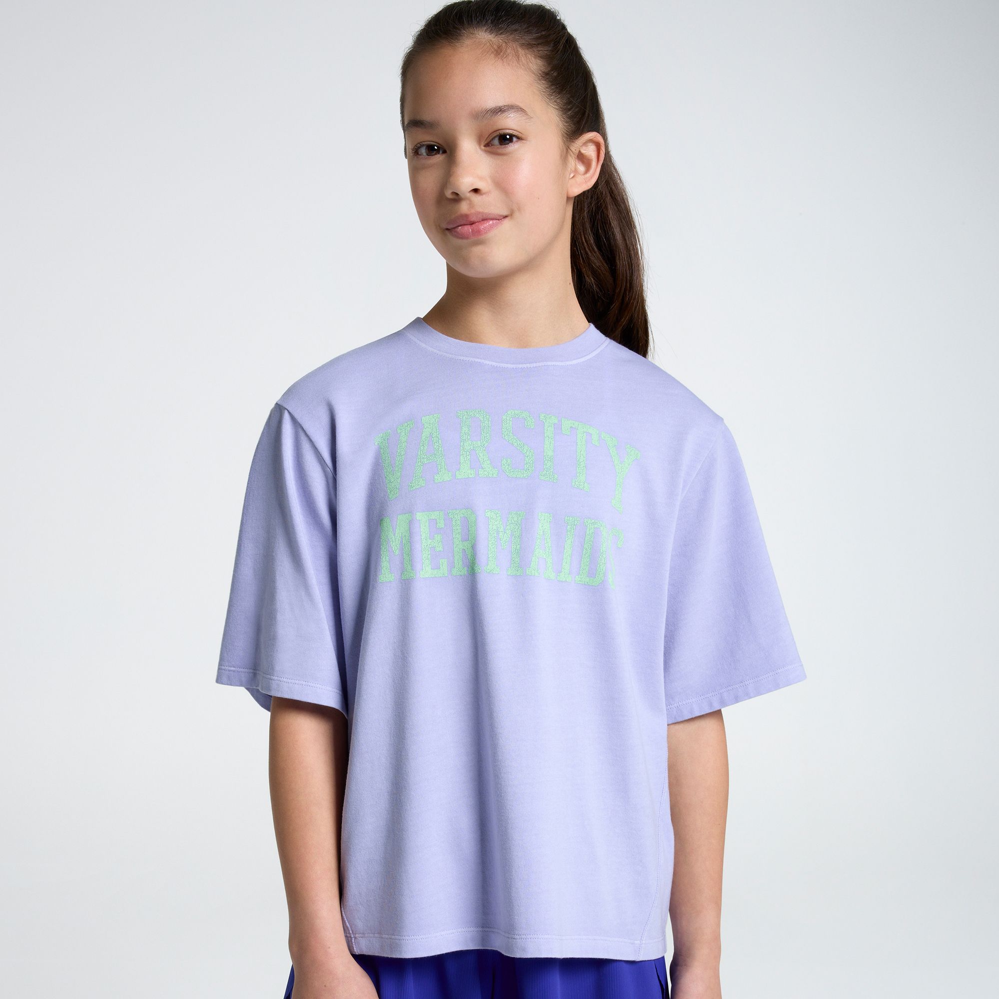 DSG Girls' Cotton Graphic Tee