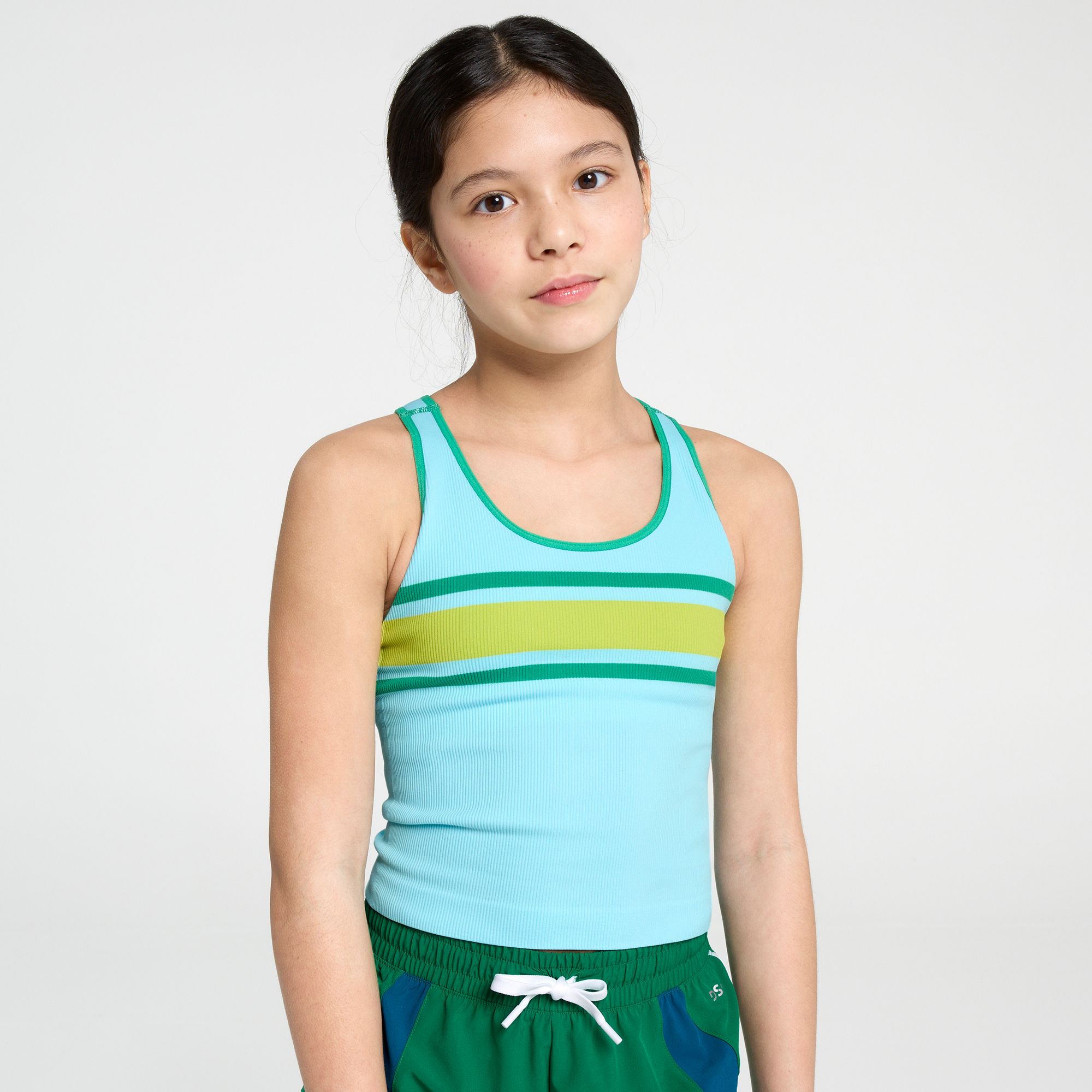 DSG Girls' Momentum Seamless Shelf Tank