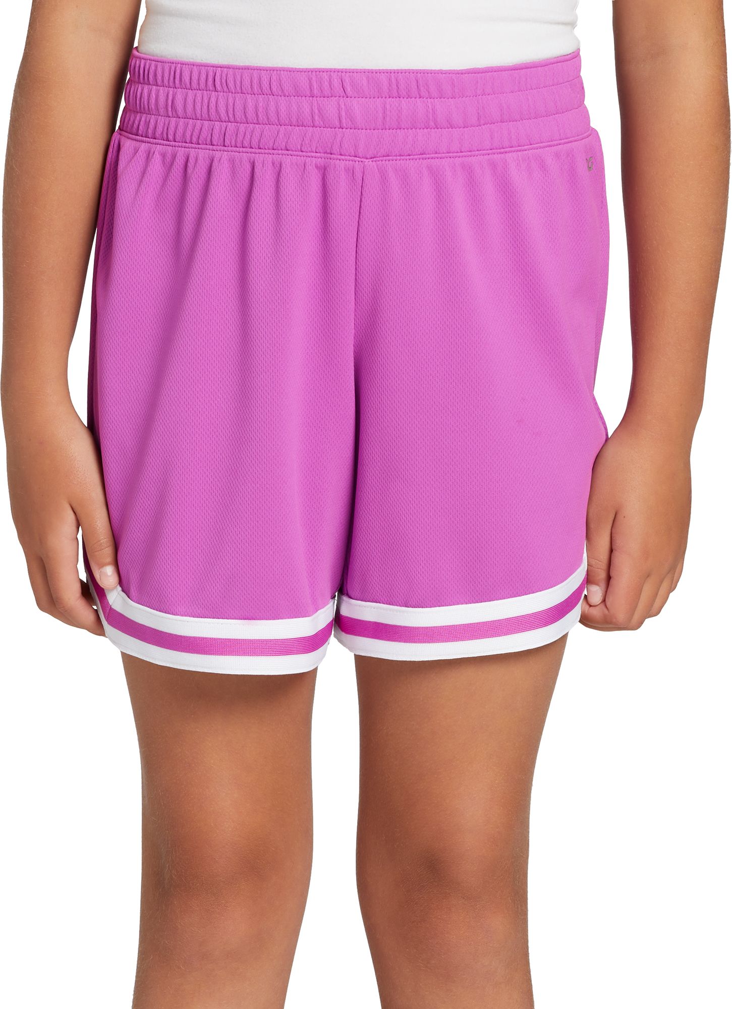 DSG Girls' Mid Rise Performance Mesh Shorts